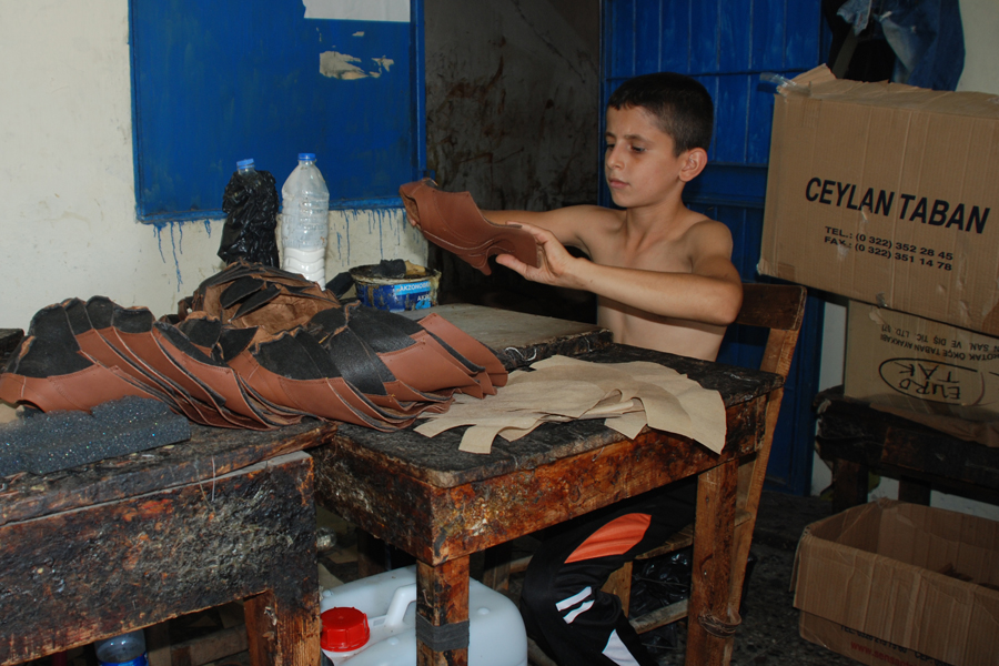 Foto-expositie over kinderarbeid in Turkije te leen