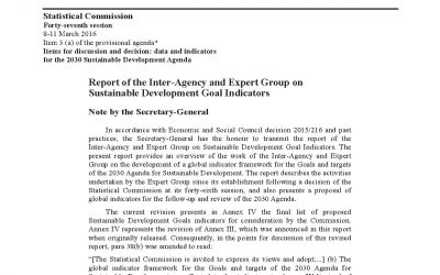 New indicator proposed for global citizenship education (SDG 4.7)