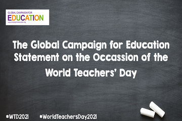 Verklaring GCE ter gelegenheid van World Teachers’ Day 2021